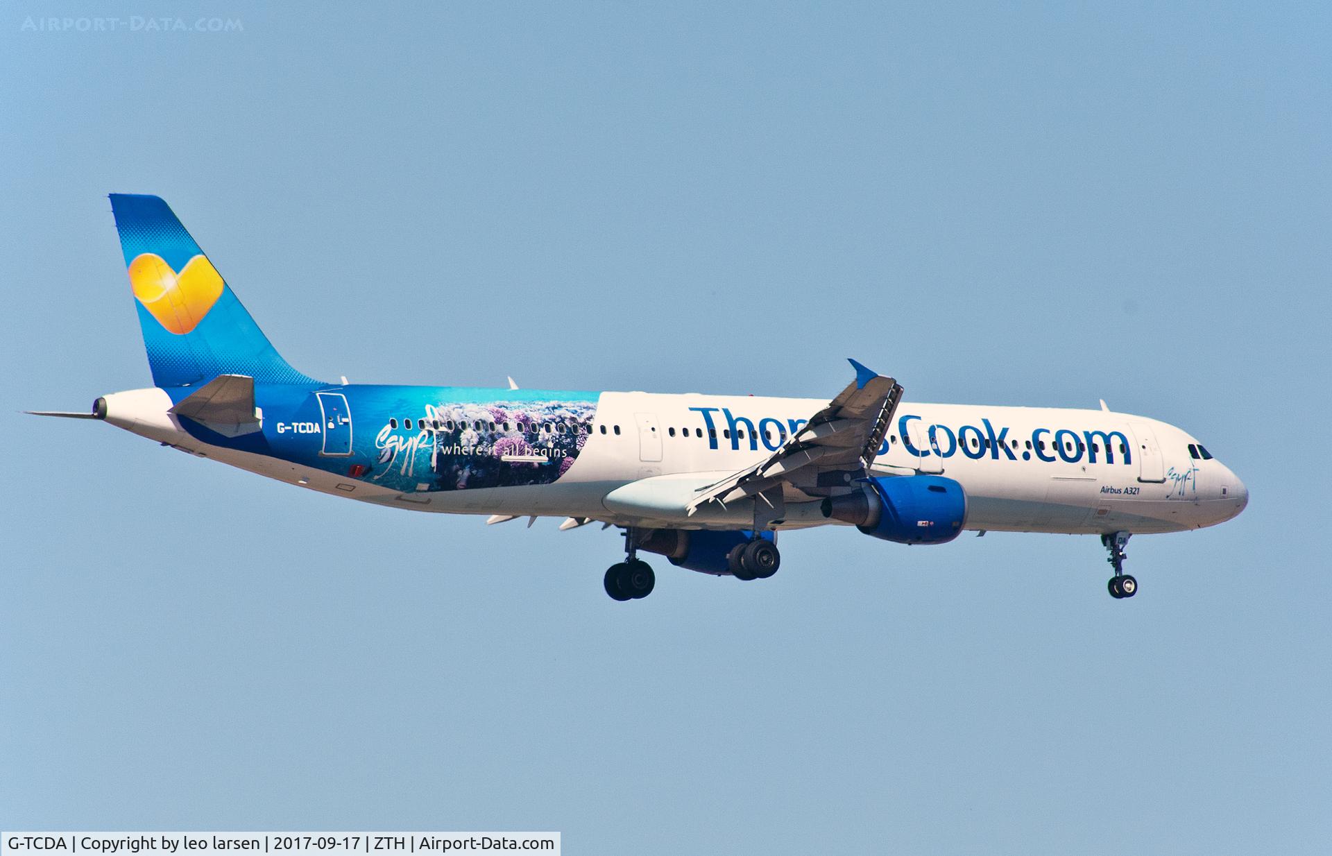 G-TCDA, 2003 Airbus A321-211 C/N 2060, Zakynthos 17.9.2017
