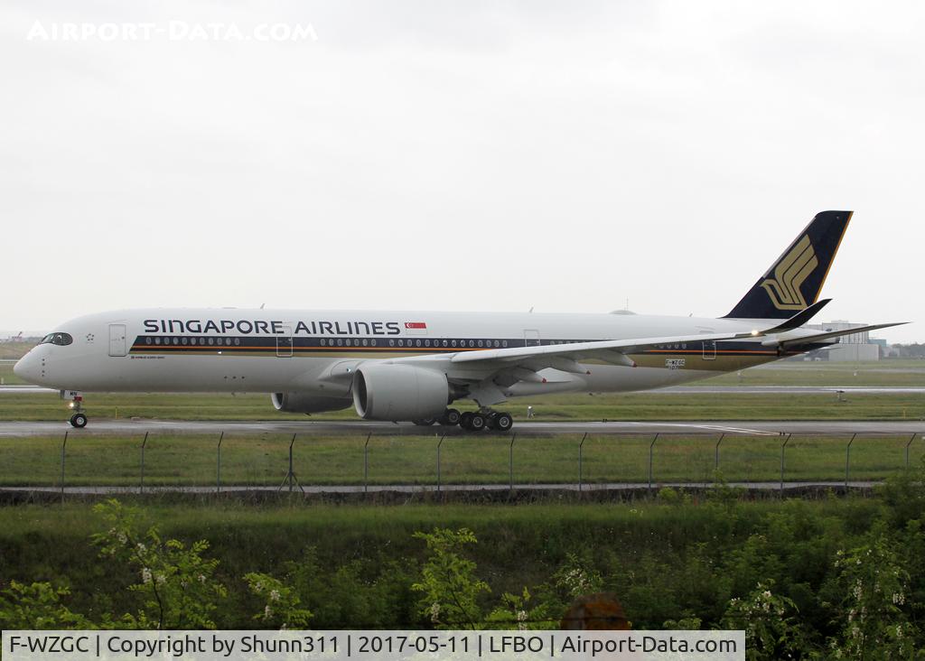F-WZGC, 2017 Airbus A350-941 C/N 107, C/n 0107 - To be 9V-SMN