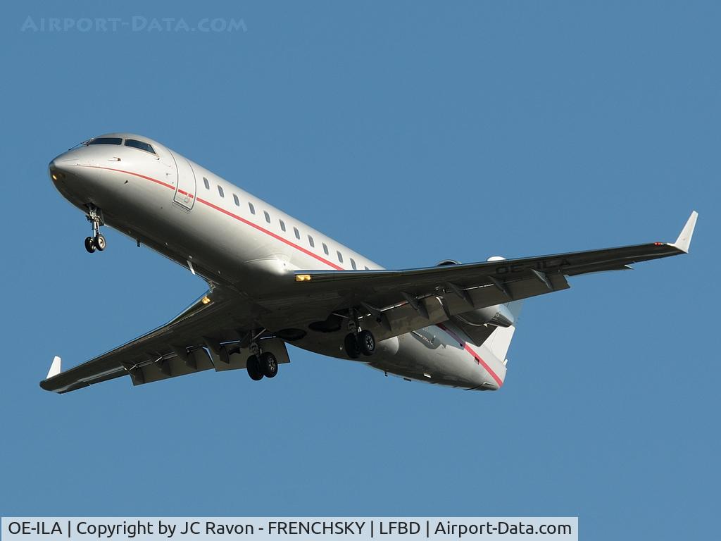OE-ILA, 2009 Bombardier Challenger 850 (CL-600-2B19) C/N 8101, VistaJet landing runway 23