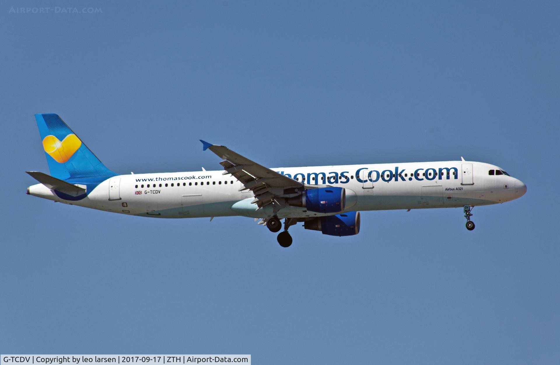 G-TCDV, 2003 Airbus A321-211 C/N 1972, Zakynthos 17.9.2017