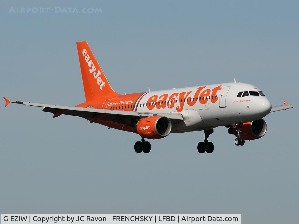 G-EZIW, 2005 Airbus A319-111 C/N 2578, 