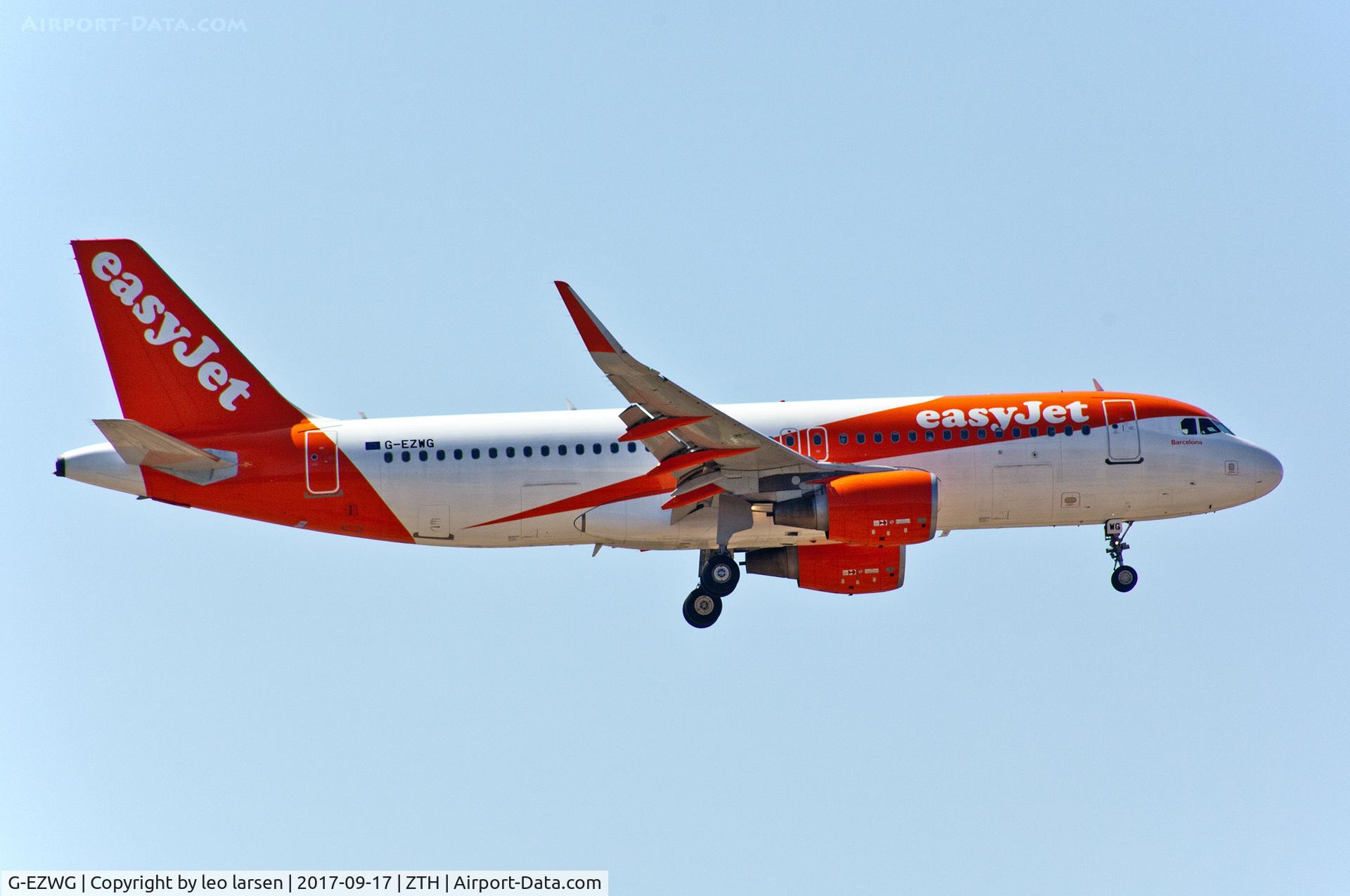 G-EZWG, 2012 Airbus A320-214 C/N 5318, Zakynthos 17.9.2017
