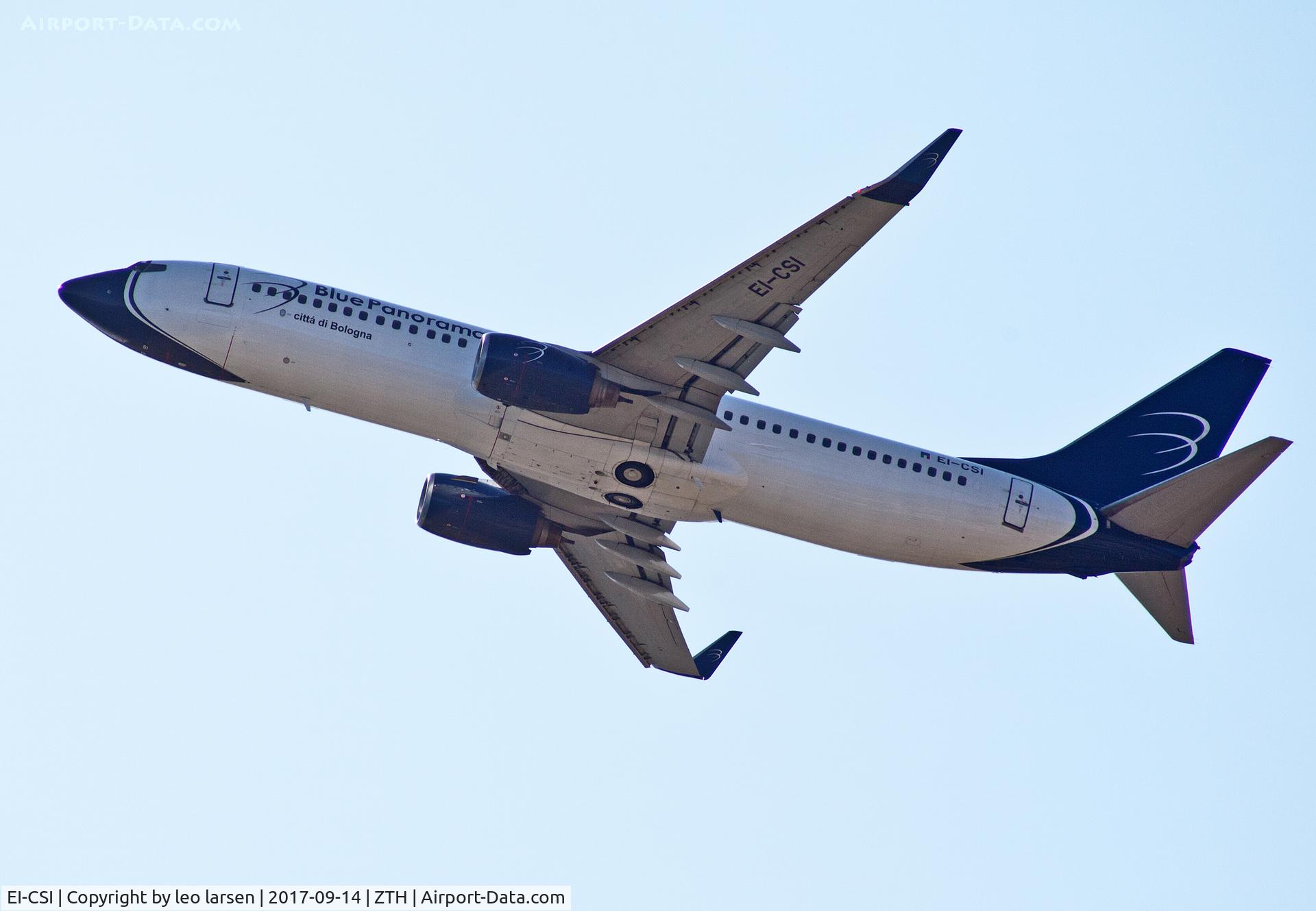 EI-CSI, 2000 Boeing 737-8AS C/N 29924, Zakynthos 14.9.2017