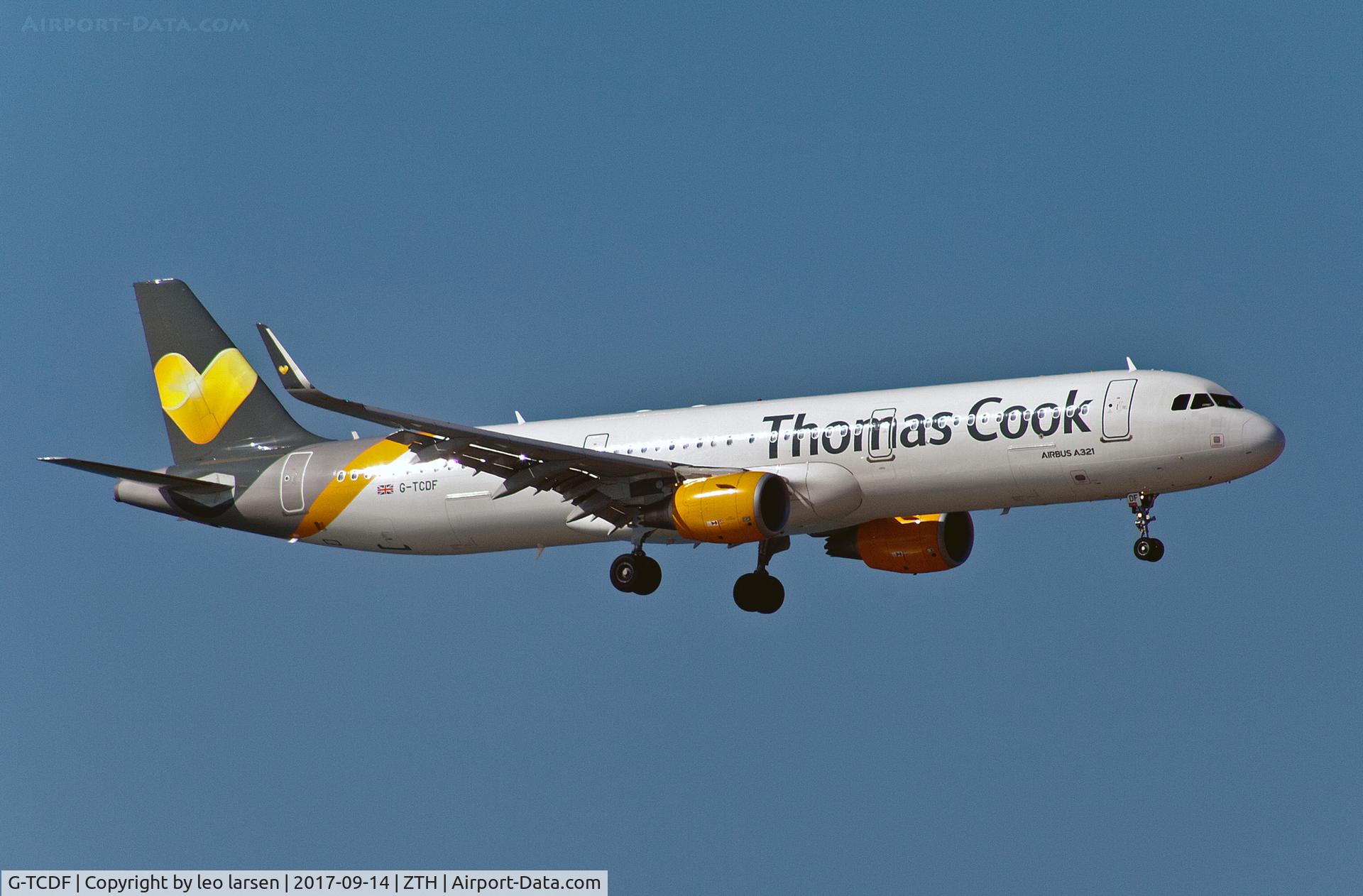 G-TCDF, 2014 Airbus A321-211 C/N 6114, Zakynthos 14.9.2017