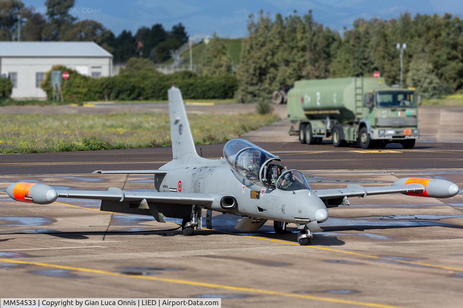 MM54533, Aermacchi MB-339A MLU C/N 6740/135/AA067, ENGINE START