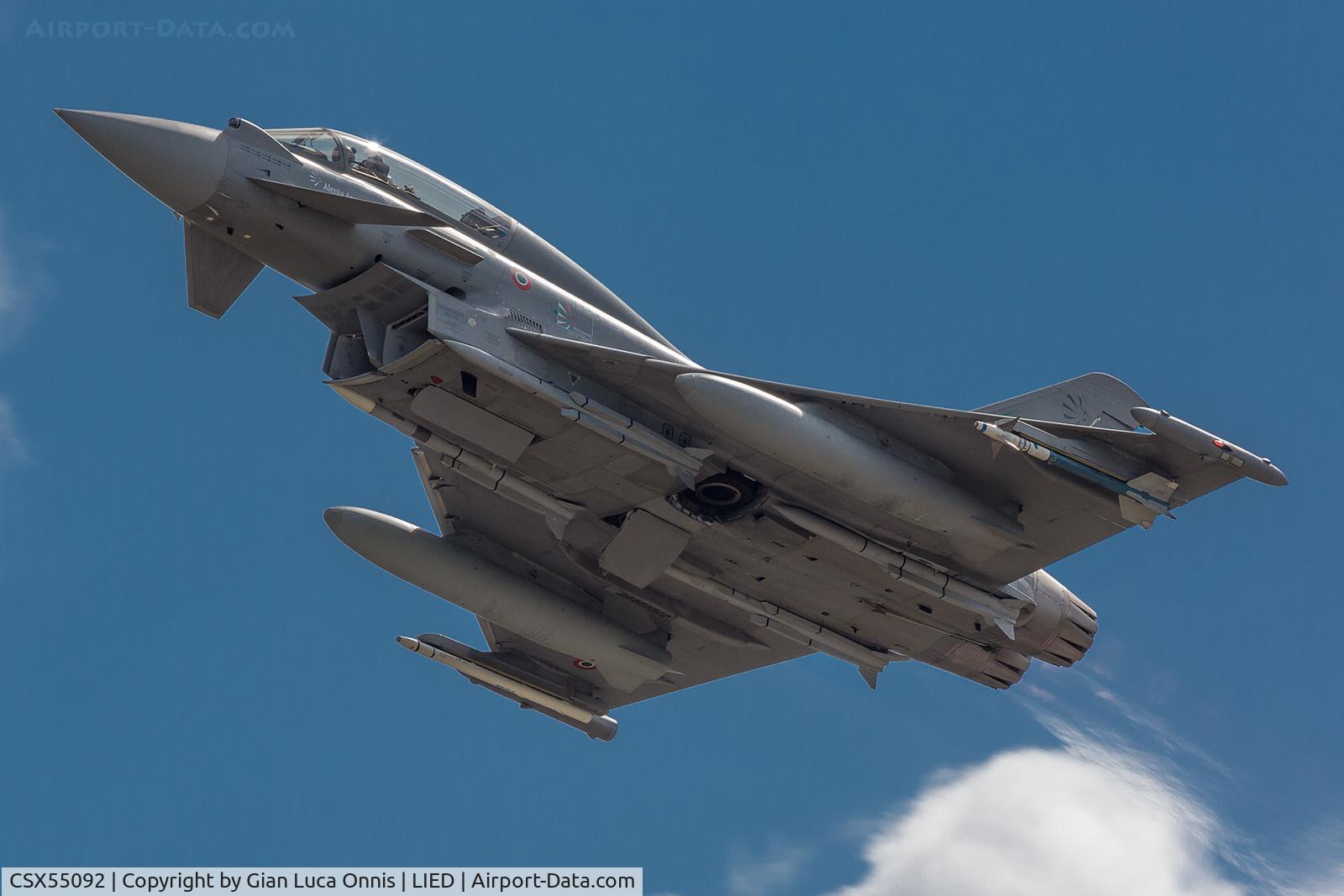 CSX55092, 2003 Eurofighter EF-2000 Typhoon T C/N IT001, FLIGHT TEST METEOR