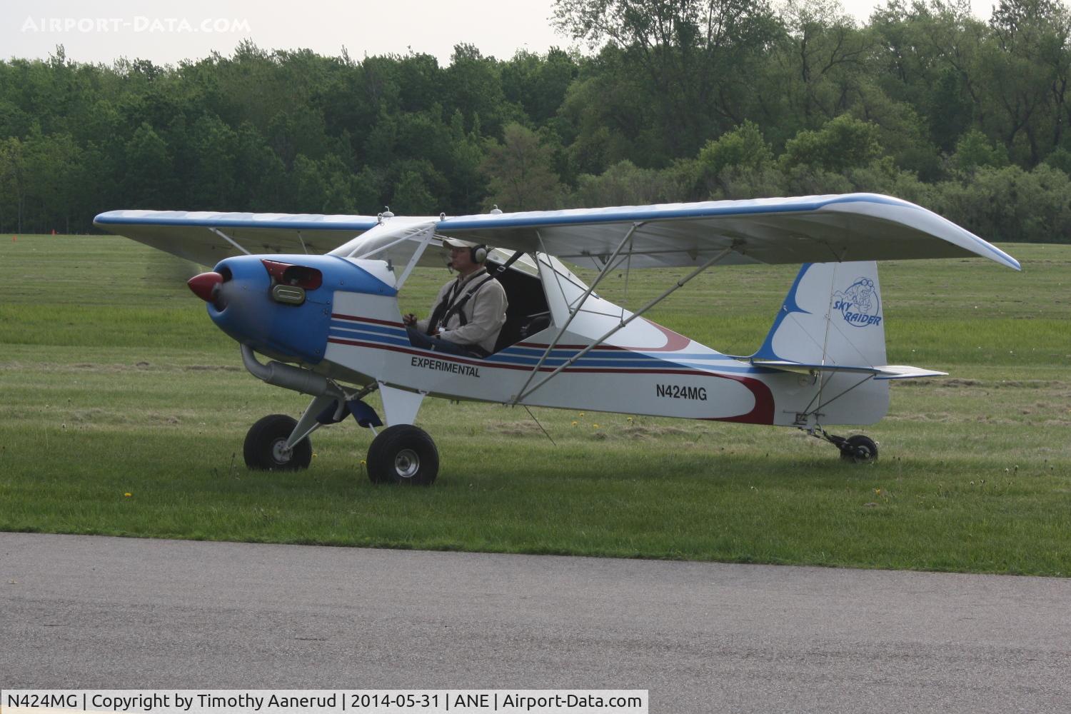 N424MG, Sky Raider Sky Raider II C/N 019, Sky Raider Sky Raider II, c/n: 019