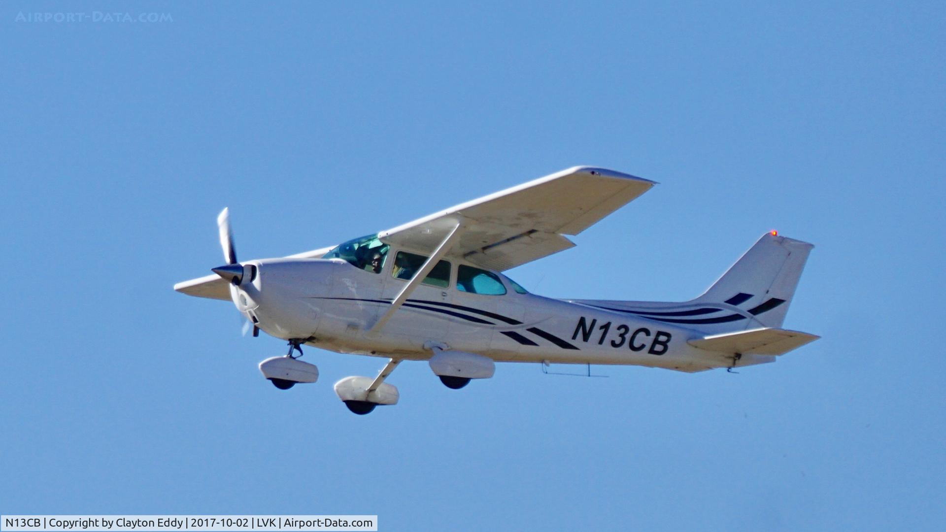 N13CB, 1981 Cessna 172P C/N 17274805, Livermore Airport California 2017.