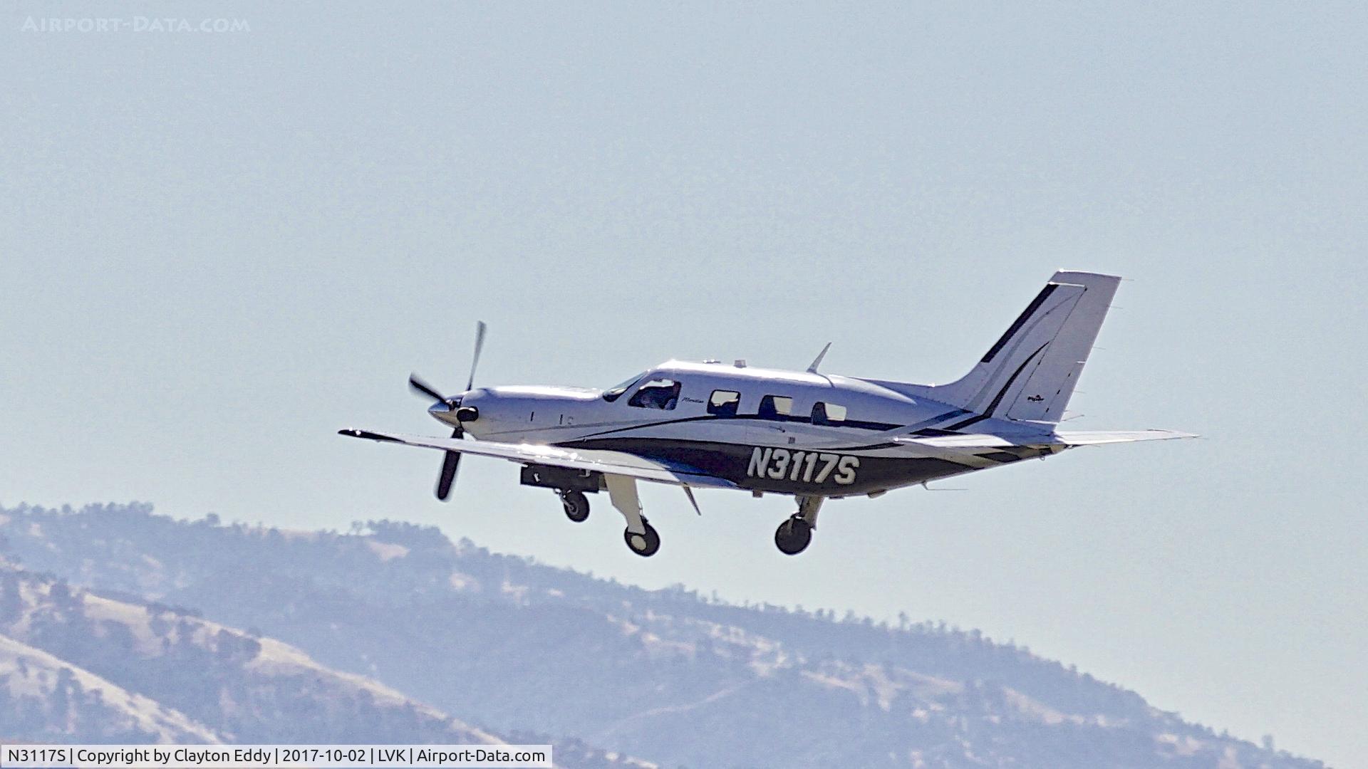 N3117S, 2005 Piper PA-46-500TP Malibu C/N 4697230, Livermore Airport California 2017.