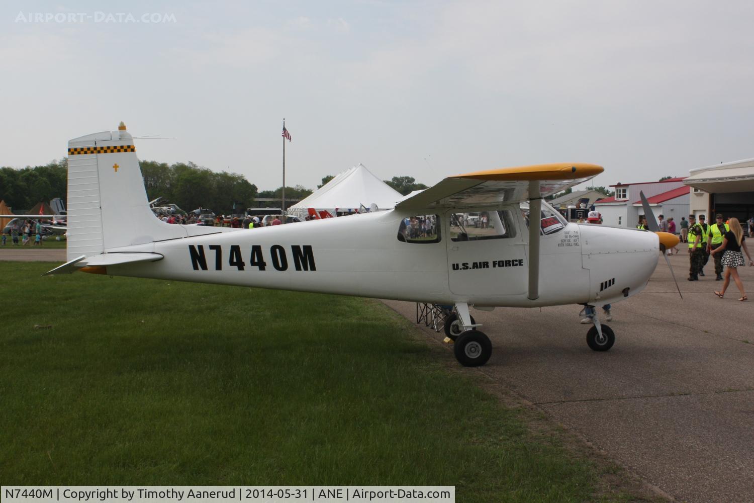 N7440M, 1959 Cessna 175 Skylark C/N 55740, 1959 Cessna 175, c/n: 55740