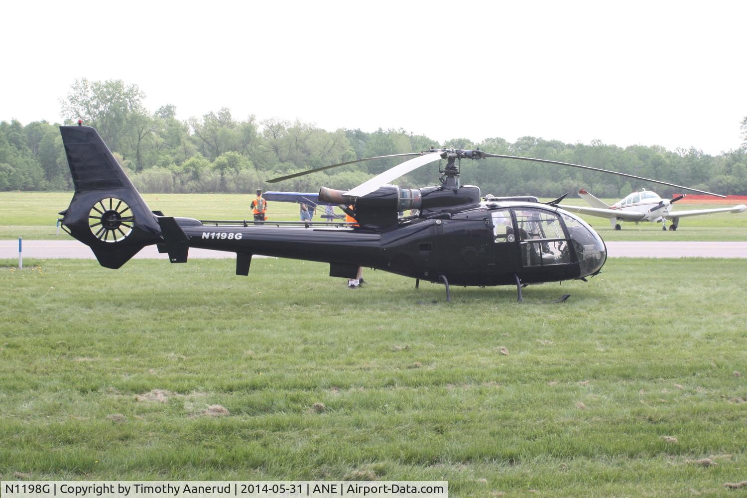N1198G, 1974 Aerospatiale SA-341F Gazelle C/N 1198, 1974 Aérospatiale SA-341F Gazelle, c/n: 1198
