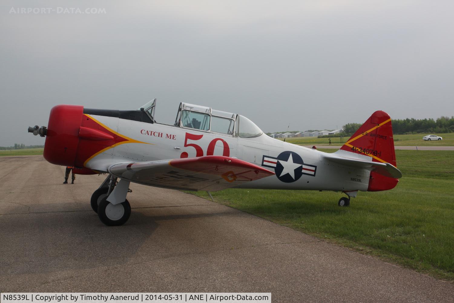 N8539L, 1942 North American Medore T-6D C/N 88-15744 (41-34073-1), 1942 North American T-6D, c/n: 88-15744 (41-34073-1)