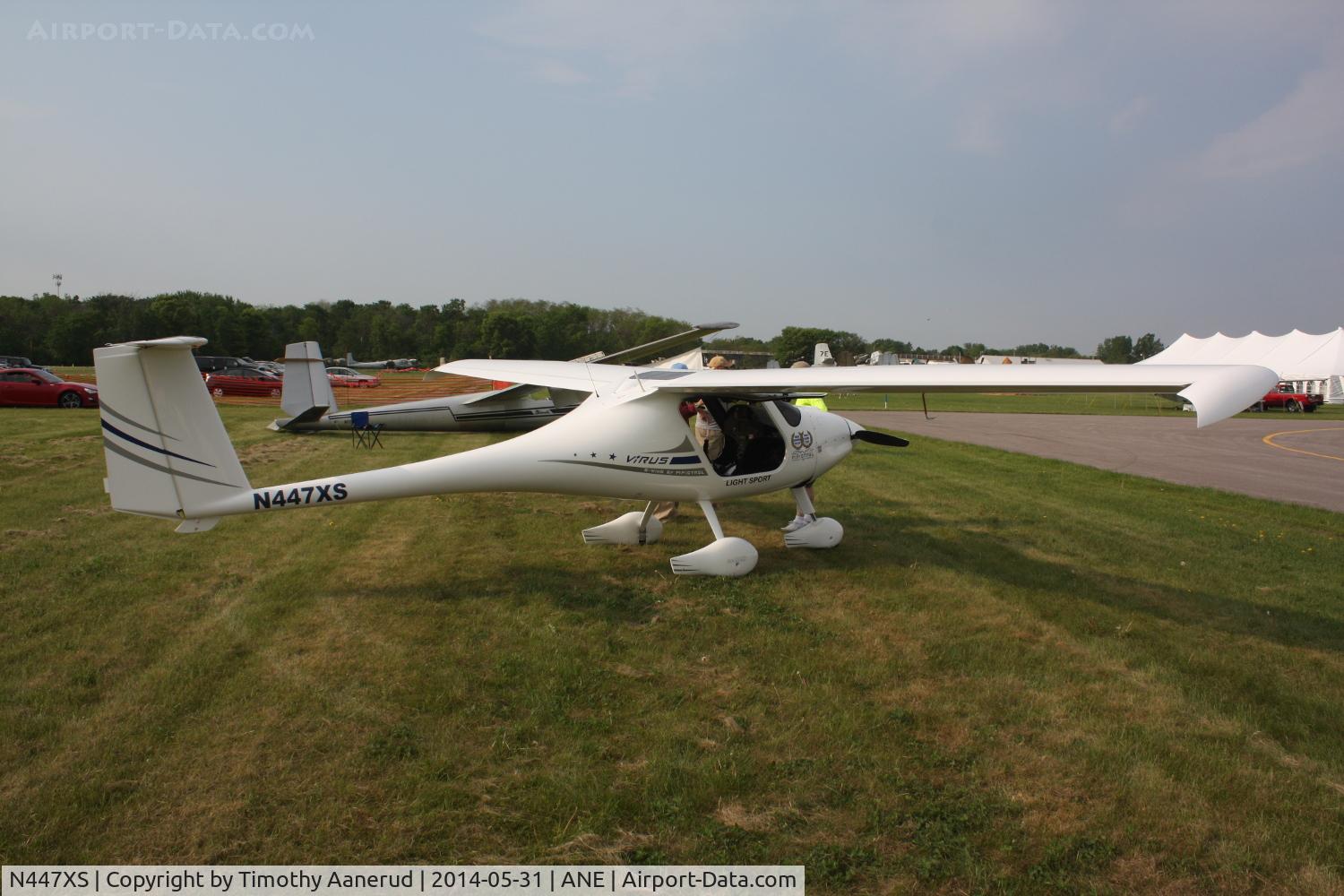 N447XS, Pipistrel Virus SW C/N 383 VSW 100 LSA, Pipistrel Virus SW, c/n: 383VSW100LSA