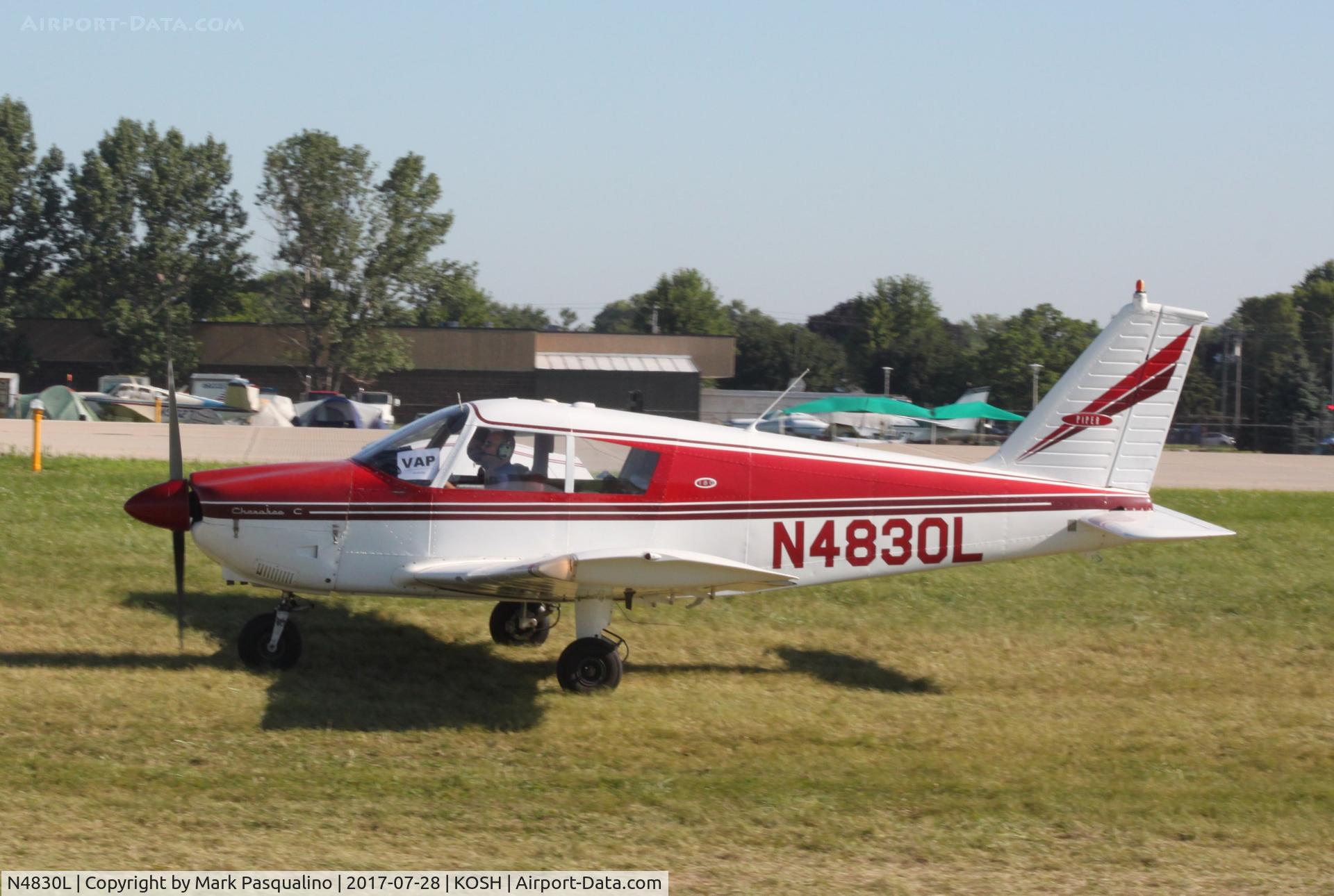 N4830L, 1967 Piper PA-28-180 Cherokee C/N 28-4173, Piper PA-28-180