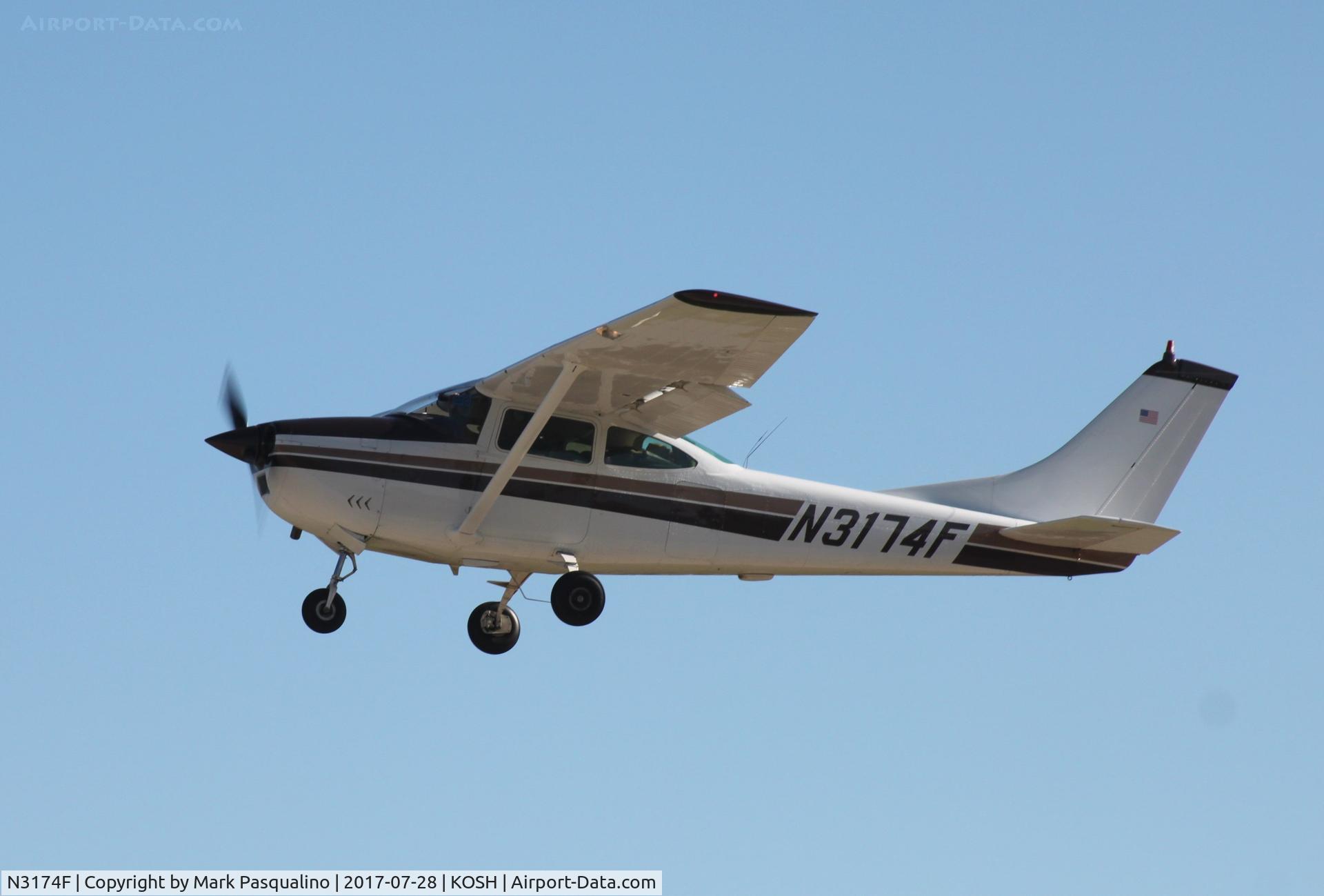 N3174F, 1966 Cessna 182J Skylane C/N 18257274, Cessna 182J