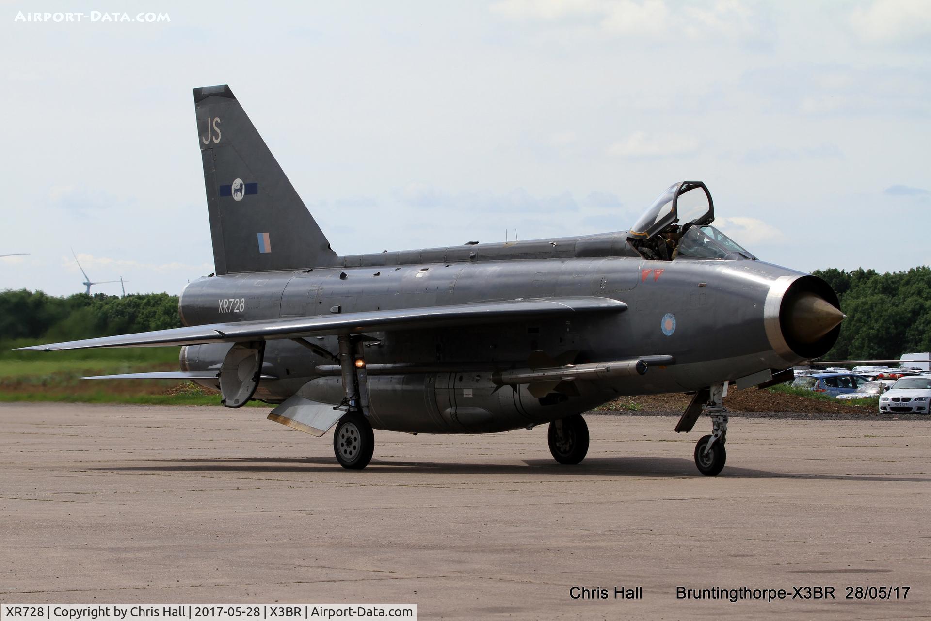 XR728, 1965 English Electric Lightning F.6 C/N 95213, Cold War Jets open day 2017