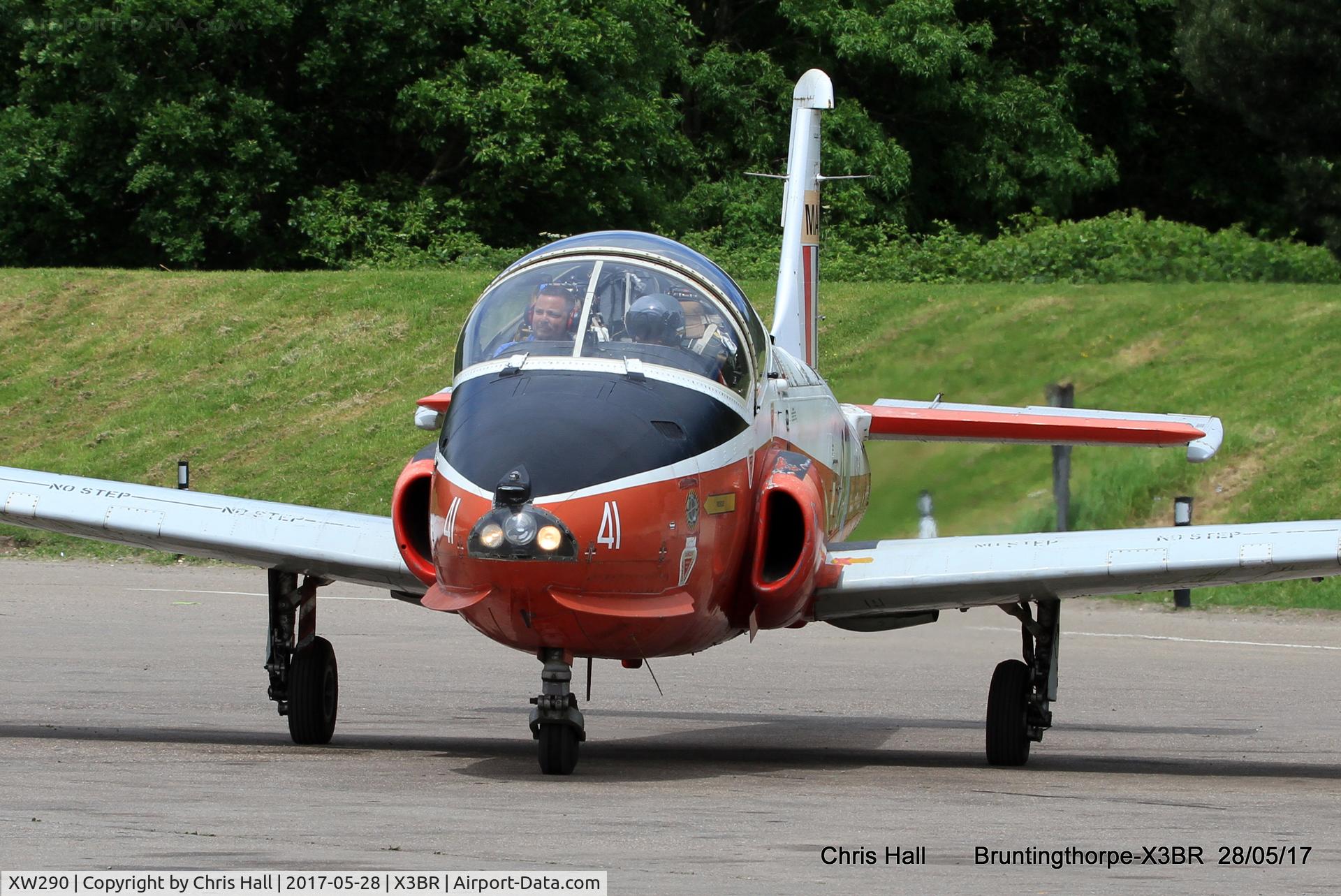 XW290, 1969 BAC 84 Jet Provost T.5A C/N EEP/JP/954, Cold War Jets open day 2017
