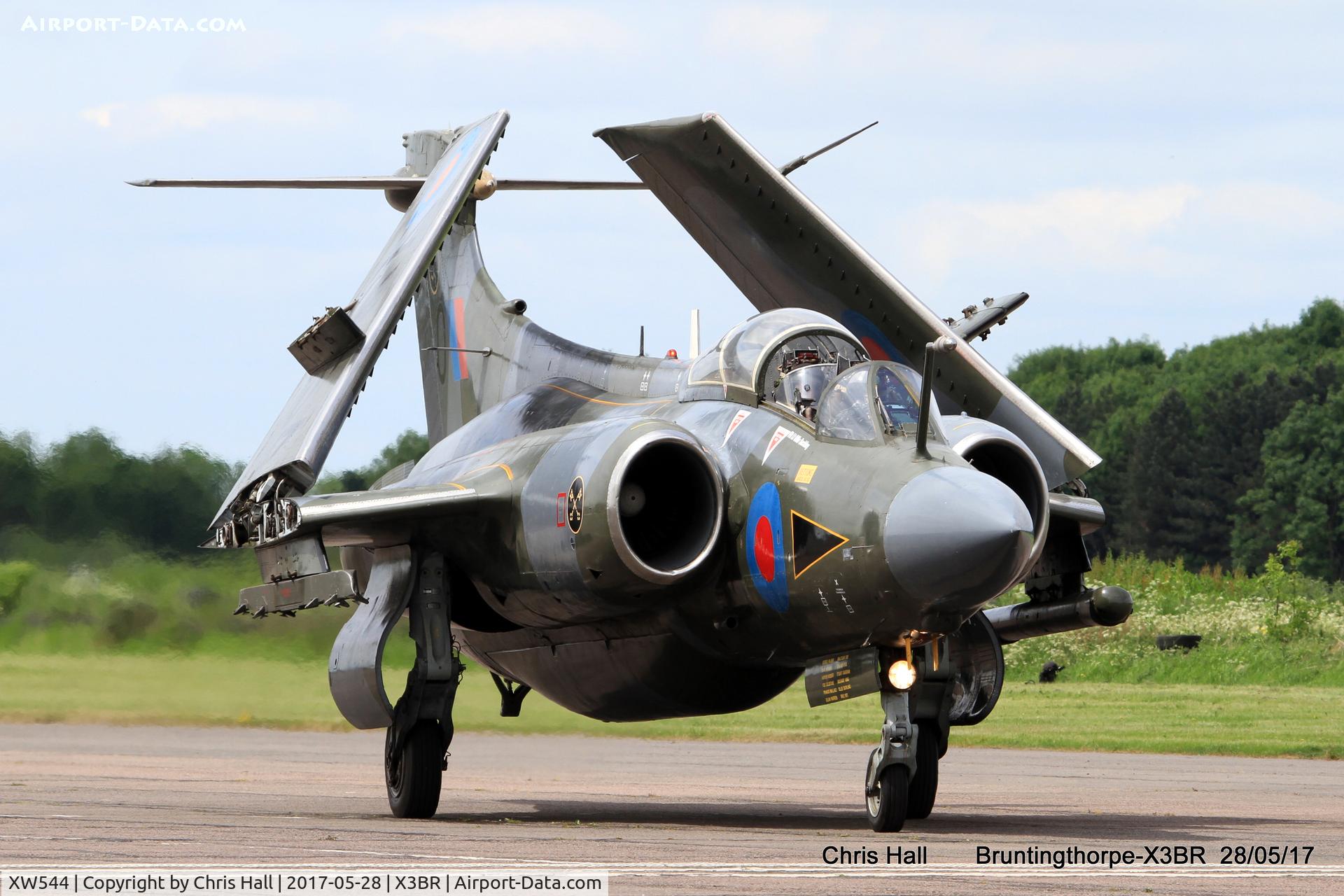 XW544, 1972 Hawker Siddeley Buccaneer S.2B C/N B3-05-71, Cold War Jets open day 2017