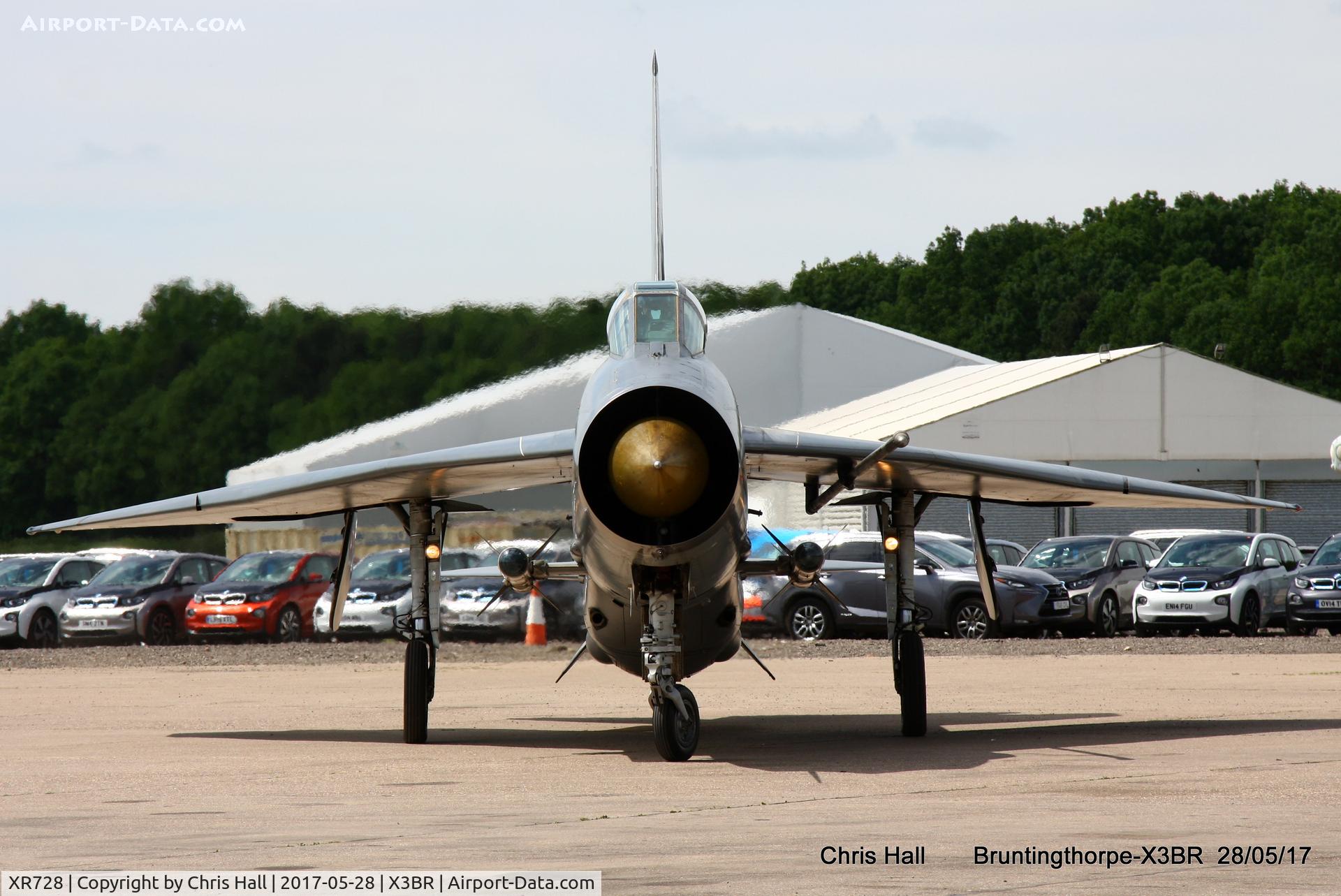 XR728, 1965 English Electric Lightning F.6 C/N 95213, Cold War Jets open day 2017