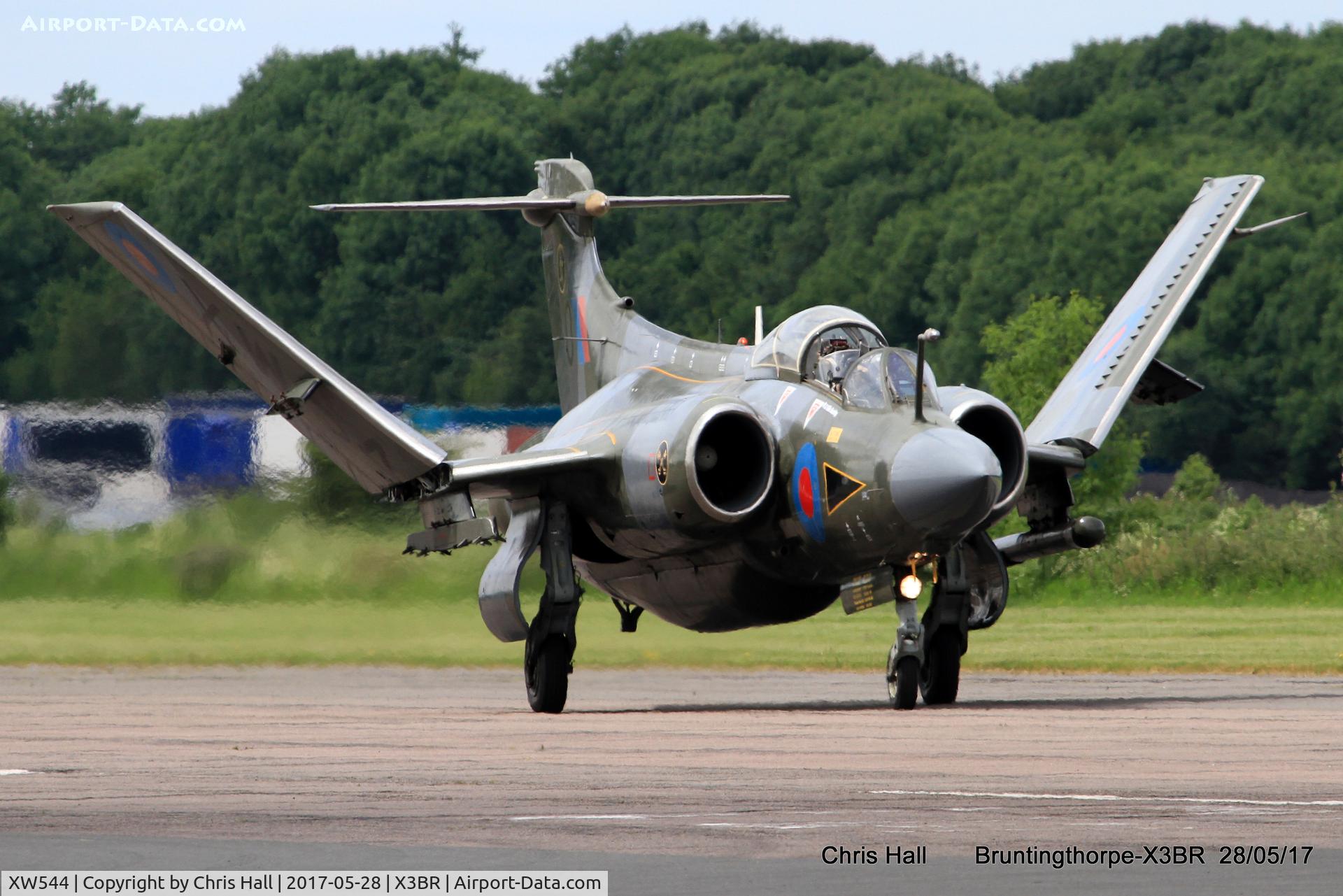 XW544, 1972 Hawker Siddeley Buccaneer S.2B C/N B3-05-71, Cold War Jets open day 2017