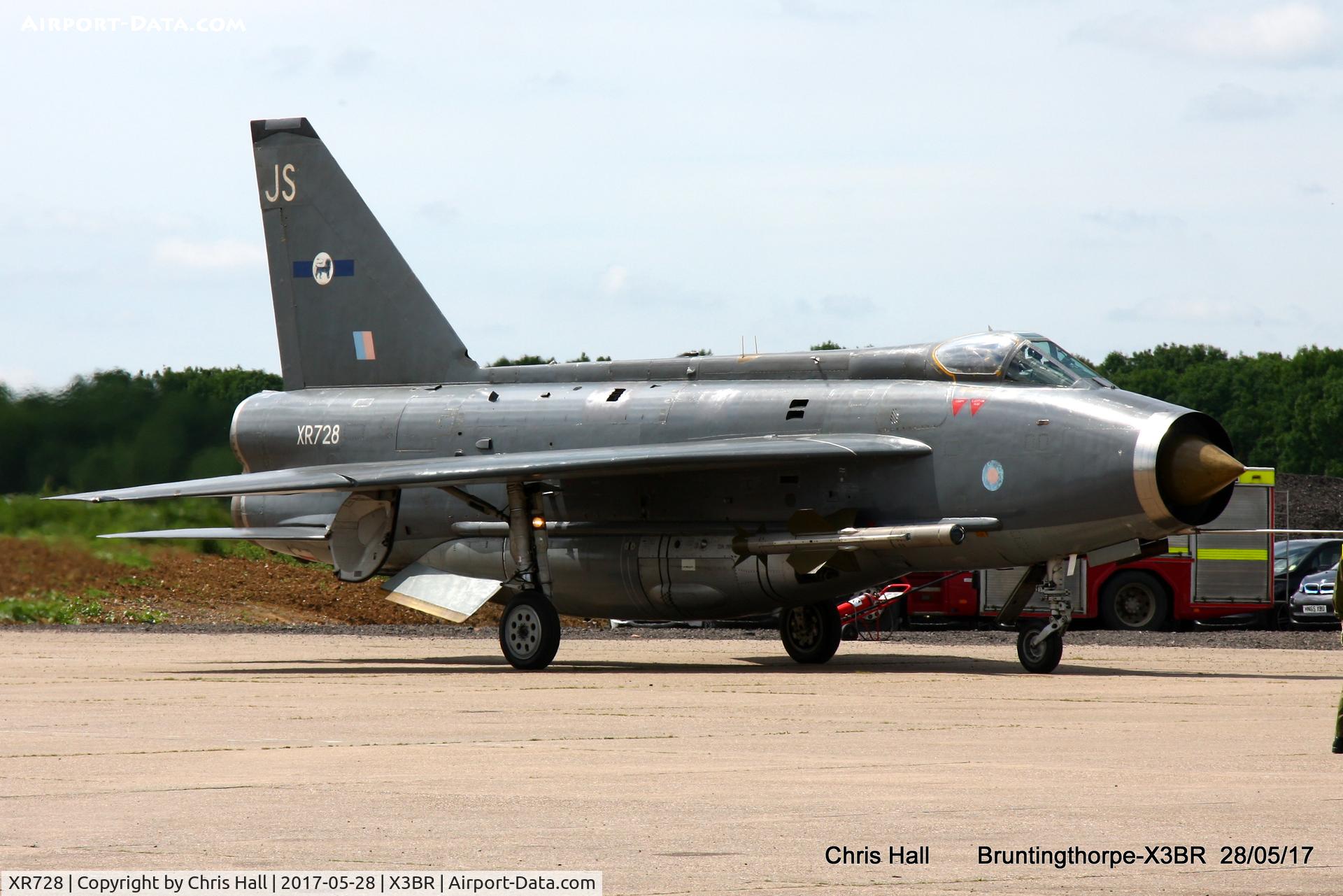 XR728, 1965 English Electric Lightning F.6 C/N 95213, Cold War Jets open day 2017
