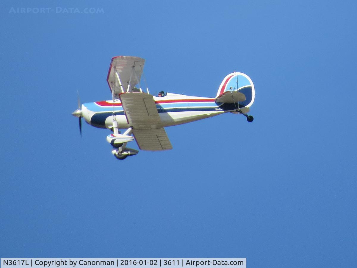 N3617L, 1978 Great Lakes 2T-1A-2 Sport Trainer C/N 0815, Take off