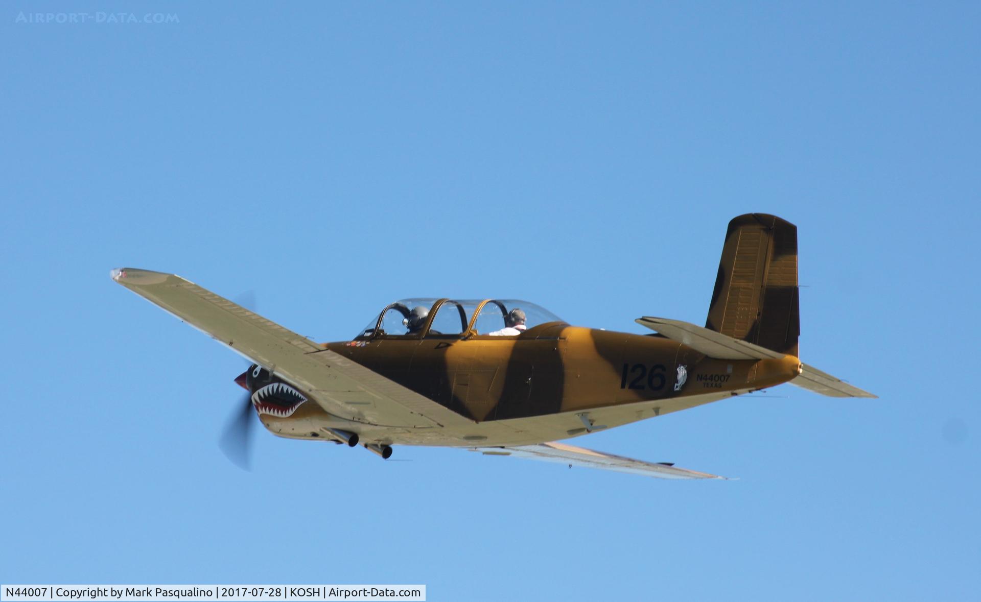 N44007, 1953 Beech T-34A (A45) Mentor Mentor C/N G-126, Beech T-34A