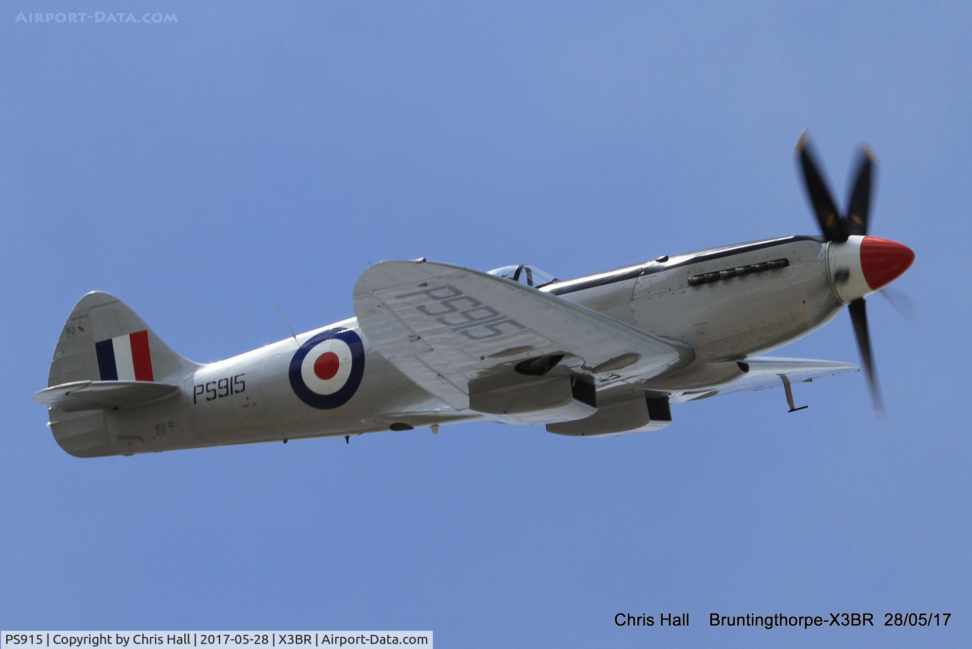 PS915, 1945 Supermarine 389 Spitfire PR.XIX C/N 6S/585121, Cold War Jets open day 2017