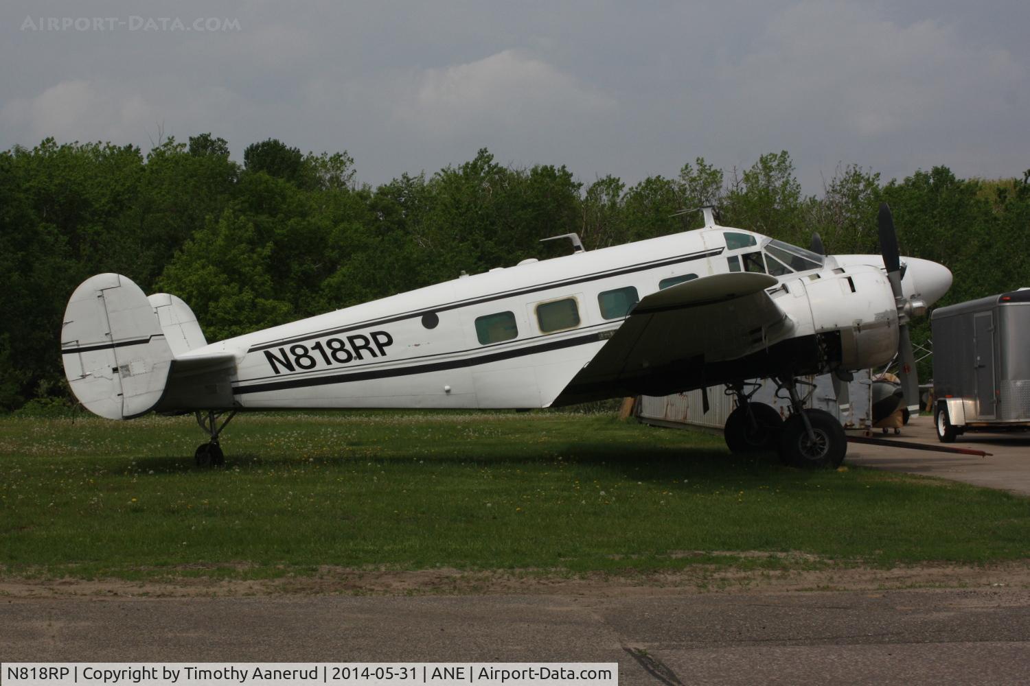 N818RP, 1956 Beech E18S C/N BA-175, 1956 Beech E18S, c/n: BA-175