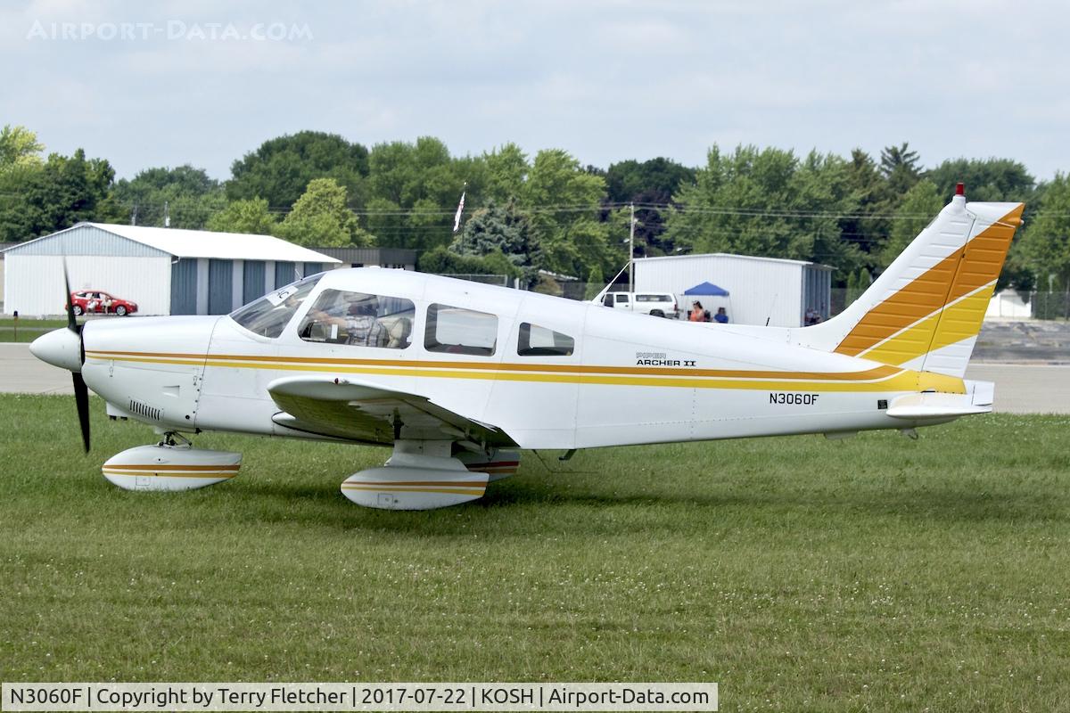 N3060F, 1978 Piper PA-28-181 Archer C/N 28-7990227, At 2017 EAA AirVenture at Oshkosh