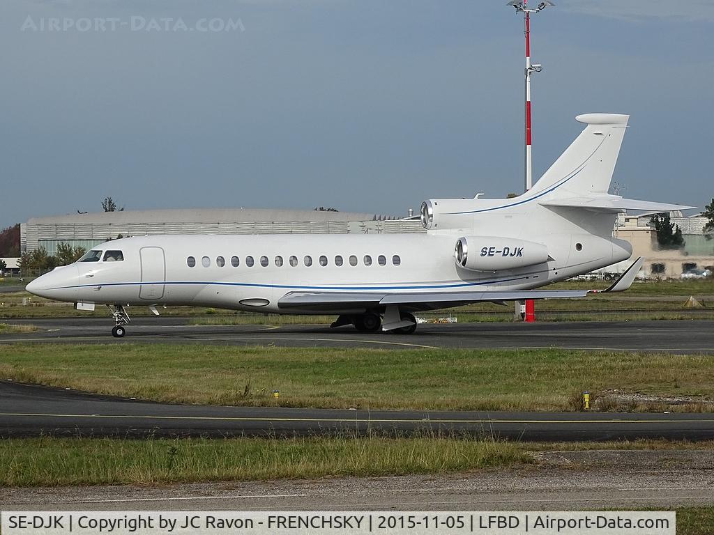 SE-DJK, 2009 Dassault Falcon 7X C/N 59, Svenskt Industriflyg ex Bromma Business Jet