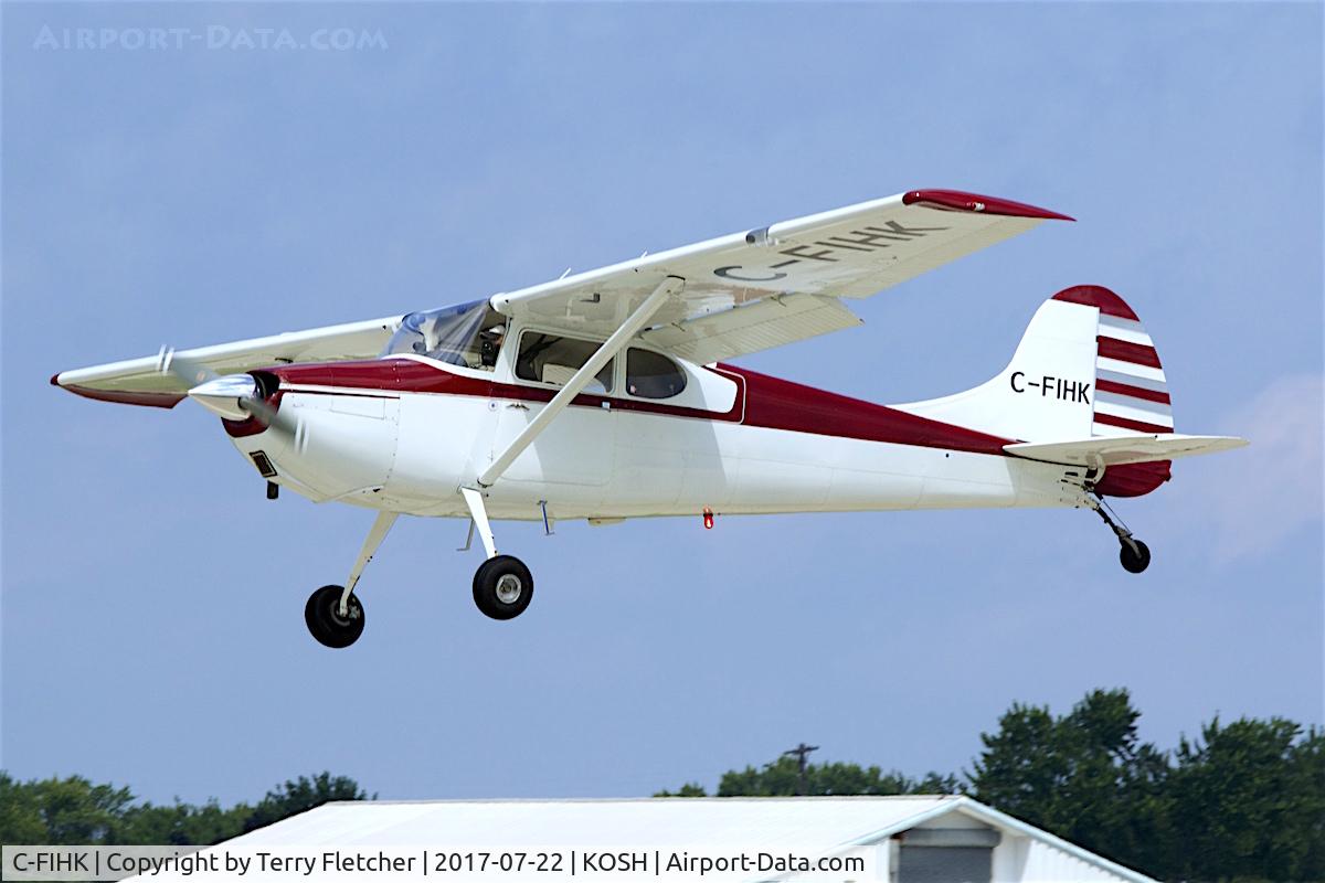 C-FIHK, 1953 Cessna 170B C/N 25656, At 2017 EAA AirVenture at Oshkosh