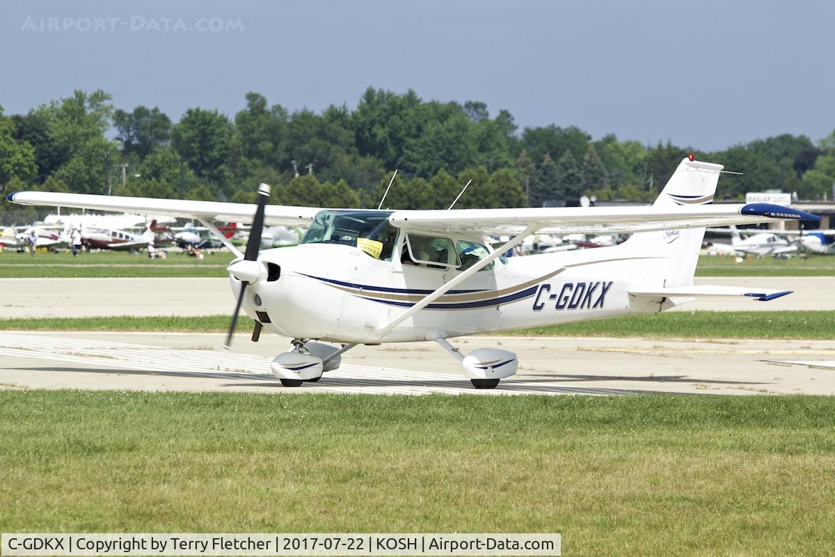 C-GDKX, 1974 Cessna 172M C/N 17263252, At 2017 EAA AirVenture at Oshkosh