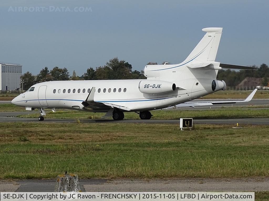 SE-DJK, 2009 Dassault Falcon 7X C/N 59, Svenskt Industriflyg ex Bromma Business Jet