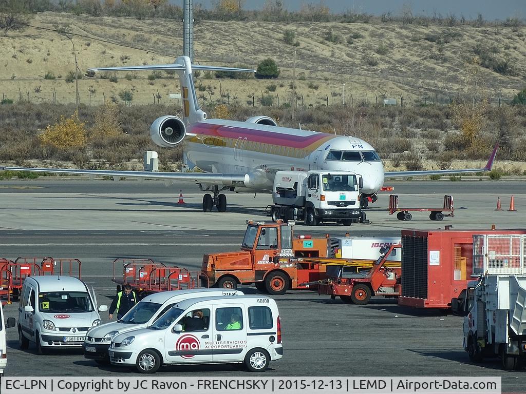 EC-LPN, 2012 Bombardier CRJ-1000ER NG (CL-600-2E25) C/N 19022, Air Nostrum / IBERIA Regional