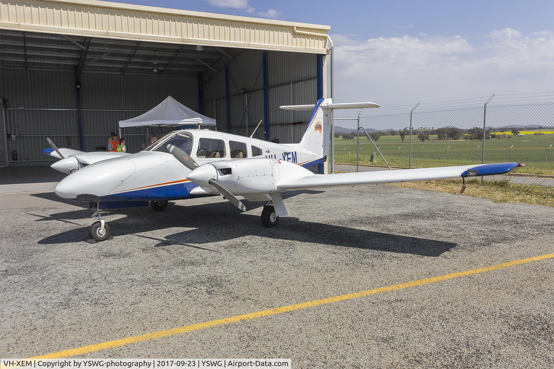 VH-XEM, 2010 Piper PA-44-180 Seminole Seminole C/N 4496278, Australian Airline Pilot Academy (VH-XEM) Piper PA-44-180 Seminole at Wagga Wagga Airport