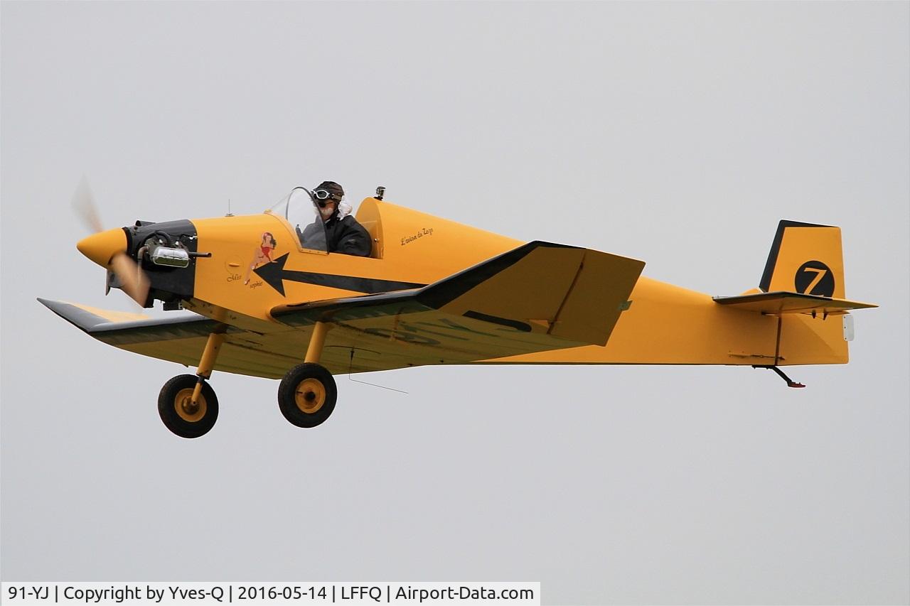 91-YJ, Jodel D-9 Bebe C/N Not found F91-YJ, Jodel D-9 Bebe, On display, La Ferté-Alais airfield (LFFQ) Airshow 2016