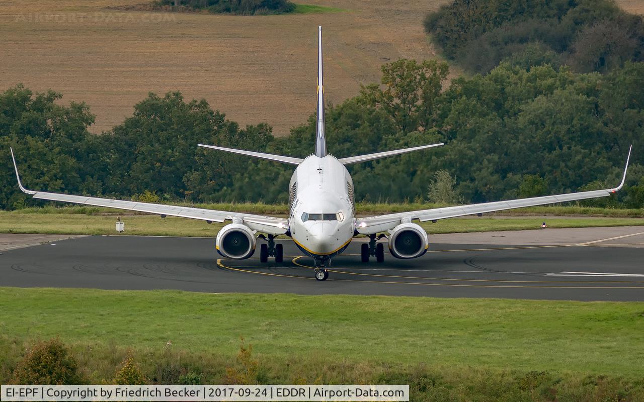 EI-EPF, 2011 Boeing 737-8AS C/N 40309, line for departure from RW09