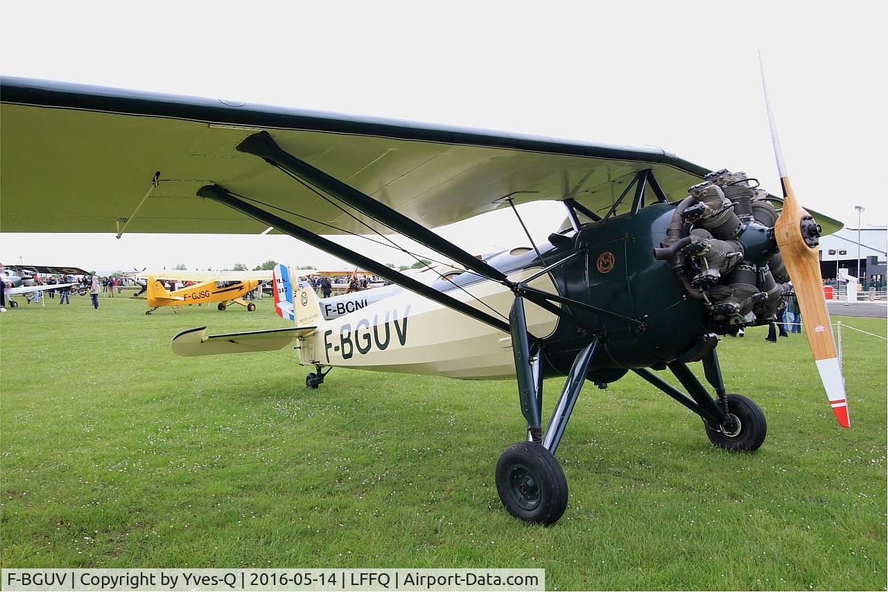 F-BGUV, Morane-Saulnier MS.317 C/N 297, Morane-Saulnier MS.317, Static display, La Ferté-Alais Airfield (LFFQ) Air Show 2016