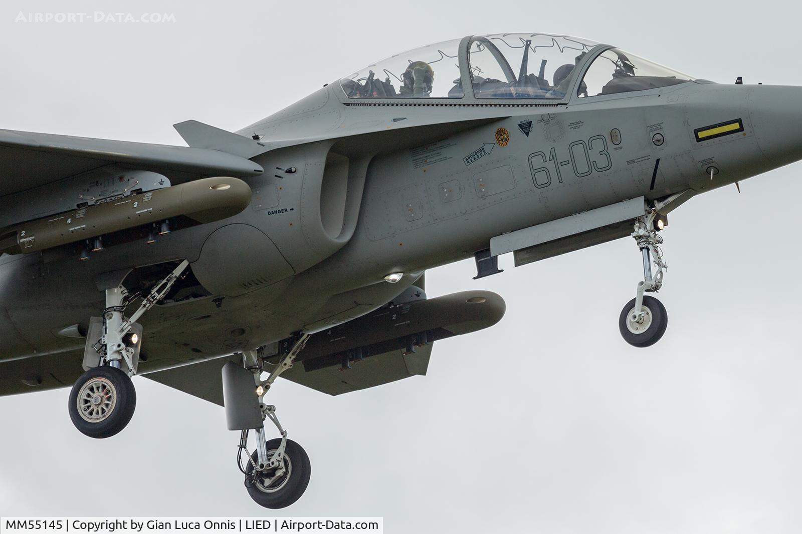 MM55145, Alenia Aermacchi T-346A Master C/N 7022, LANDING 35R