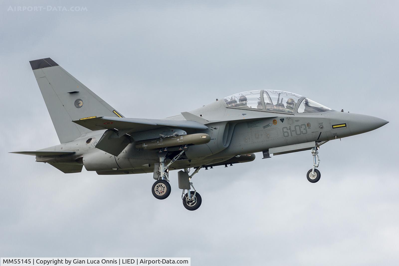 MM55145, Alenia Aermacchi T-346A Master C/N 7022, LANDING 35R