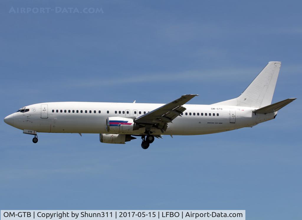 OM-GTB, 1997 Boeing 737-49R C/N 28882, Landing rwy 32R