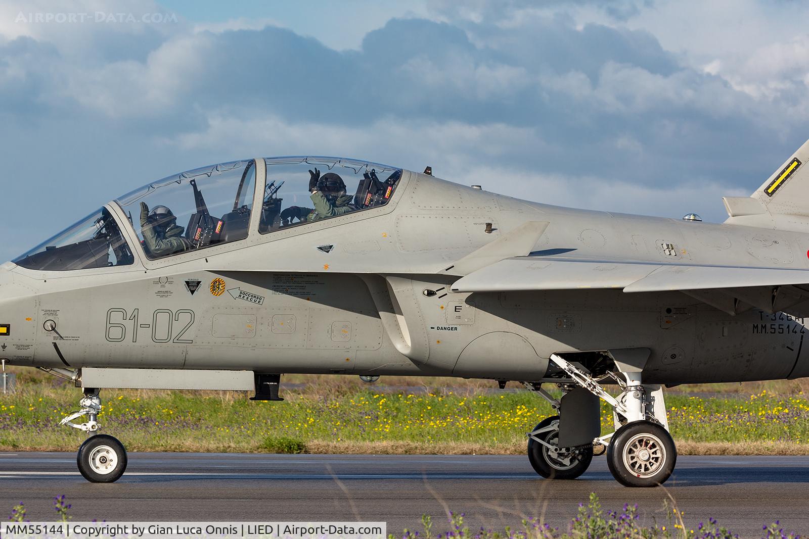 MM55144, Alenia Aermacchi T-346A Master C/N Not found MM55144, TAXI WAY 35R