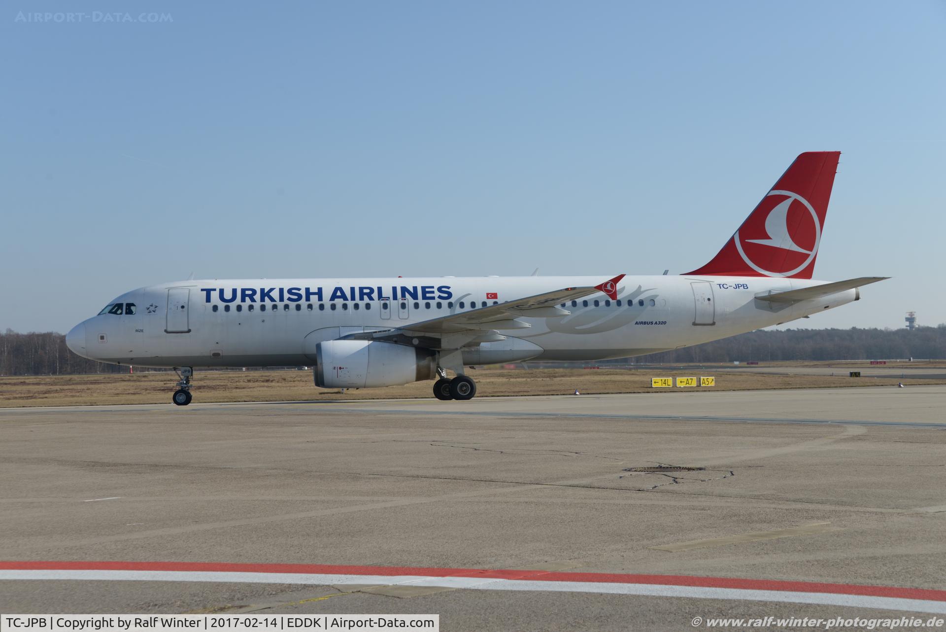 TC-JPB, 2005 Airbus A320-232 C/N 2626, Airbus A320-232 - TK THY THY Turkish Airlines'Rize' - 2626 - TC-JPB - 14.02.107 - CGN