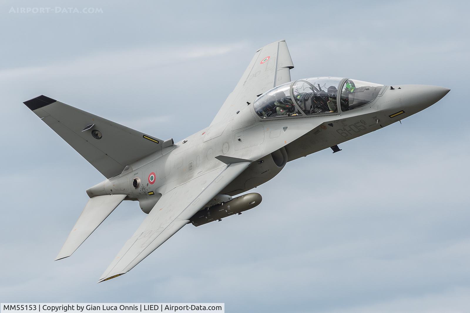 MM55153, Alenia Aermacchi T-346A Master C/N 7024/B05/00004, LOW PASS