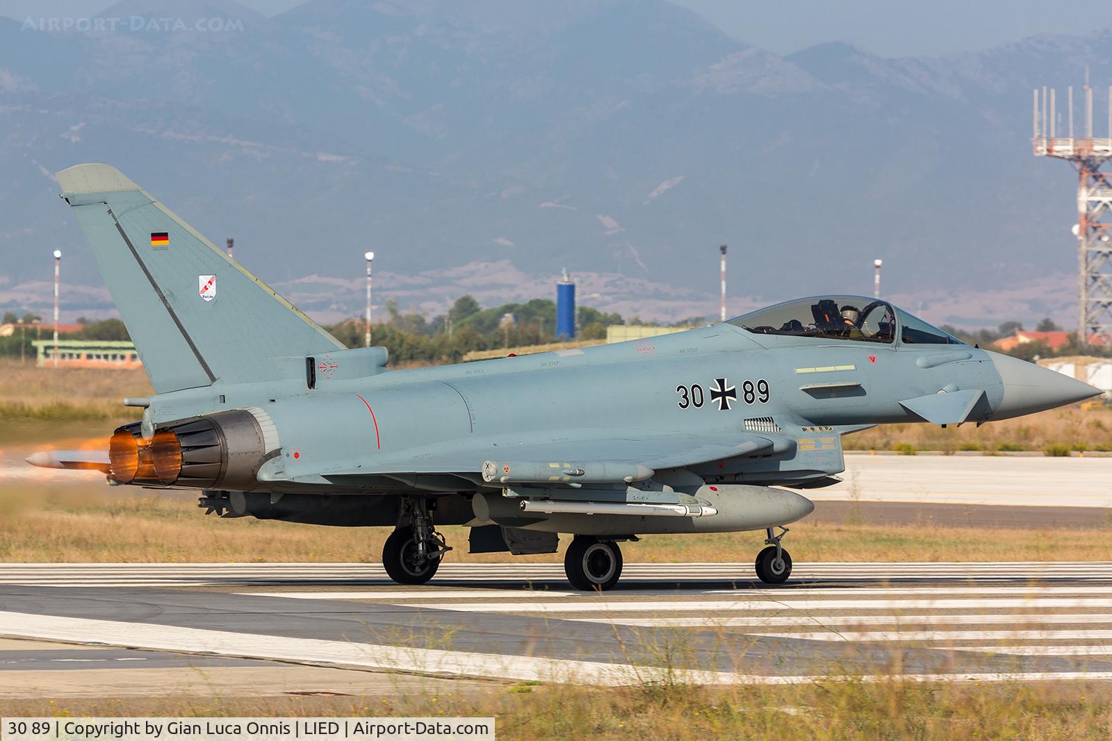 30 89, 2012 Eurofighter EF-2000 Typhoon S C/N GS068, TAKEOFF 35L