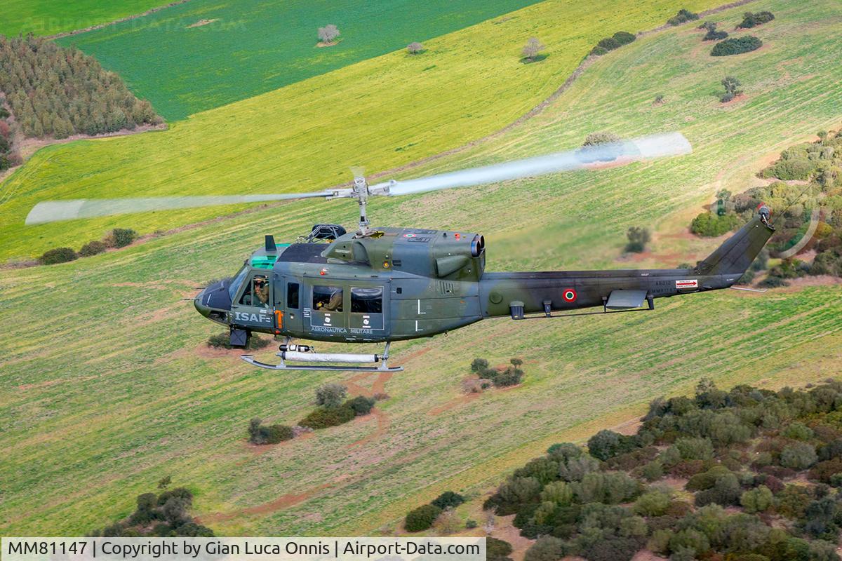 MM81147, Agusta AB-212AM C/N 5804, AIR TO AIR