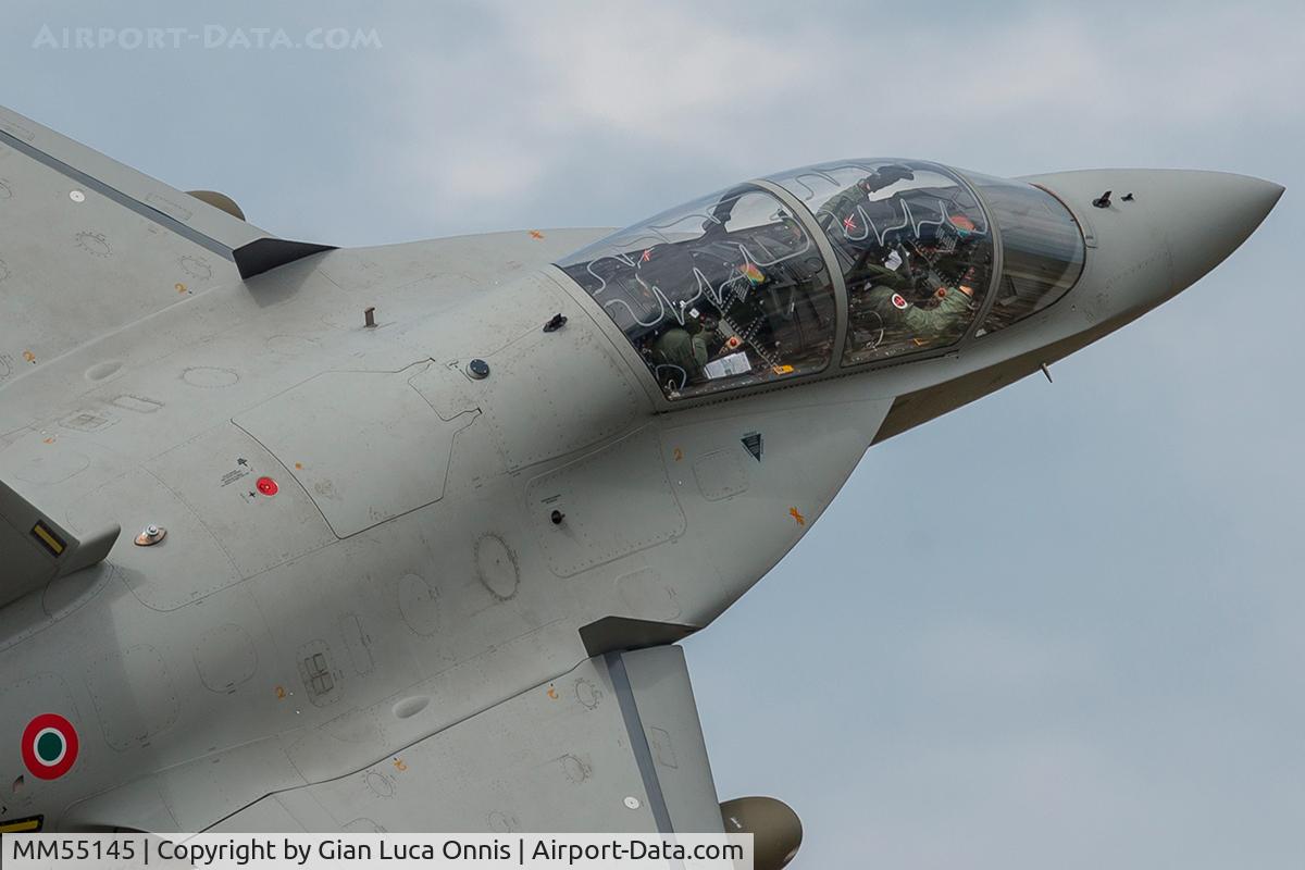 MM55145, Alenia Aermacchi T-346A Master C/N 7022, LOW PASS