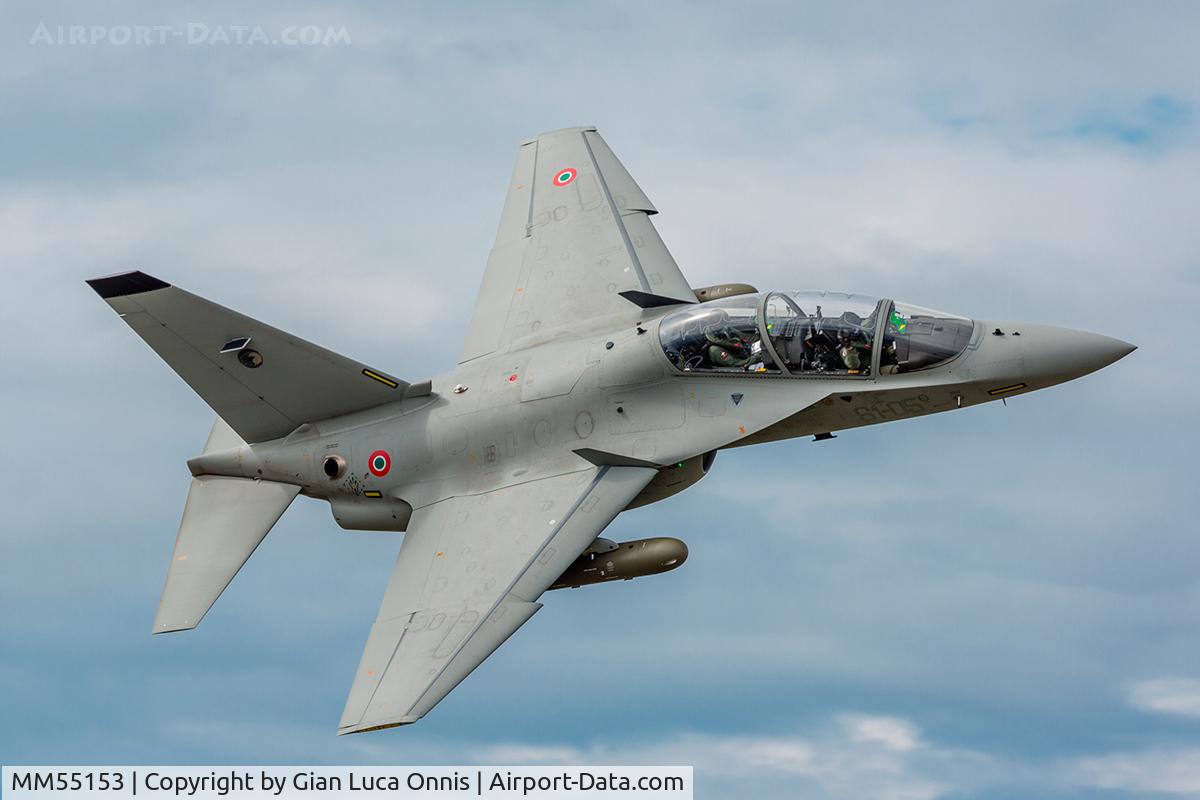 MM55153, Alenia Aermacchi T-346A Master C/N 7024/B05/00004, LOW PASS