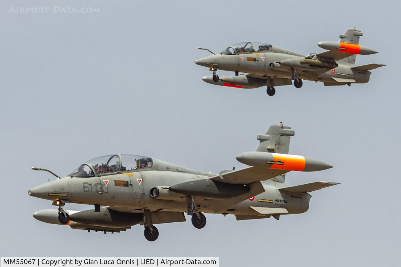 MM55067, Aermacchi MB-339CD C/N 6867/197/CD006, LANDING 35R
